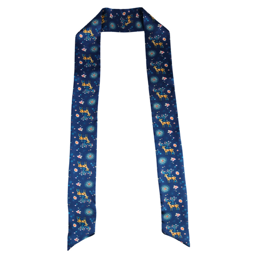 Silk Skinny Scarf Twilly For Purse Bags Wholesale Bulk Silk Scarves.