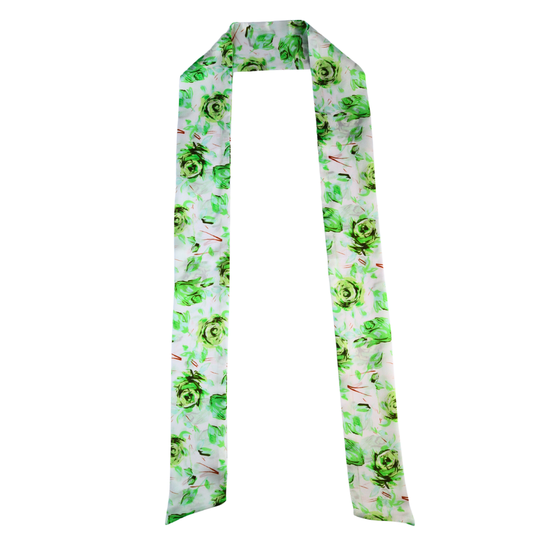 Silk Skinny Scarf Twilly For Purse Bags Wholesale Bulk Silk Scarves.