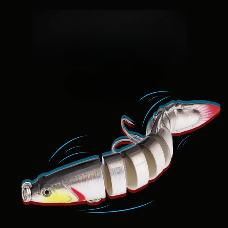 Plated Multi Segmented Loach Lure Bait