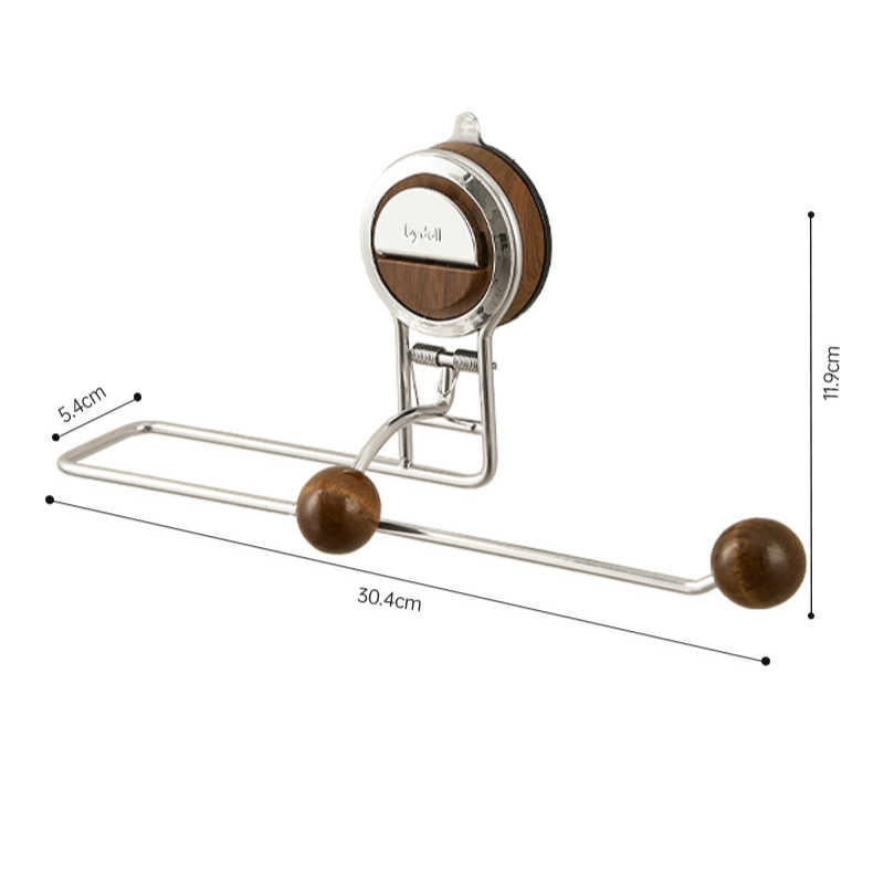 Suction Cup Kitchen Paper Towel Holder