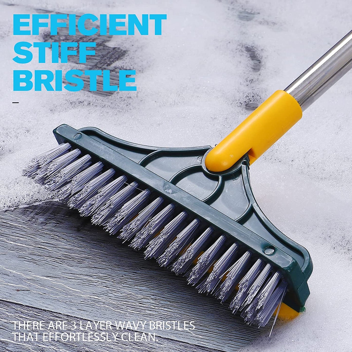 2 in 1 Floor Scrub Brush