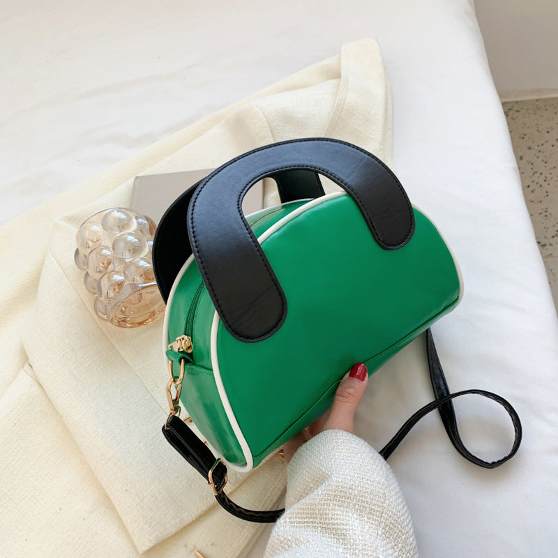 Vintage Square Handbag Stylish Crossbody Bag For Women Fashion Trend Color