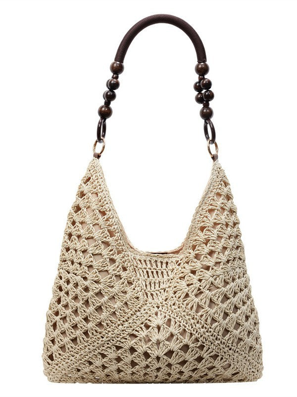 Woven Bag Women Summer Large Capacity Tote Beach Bag