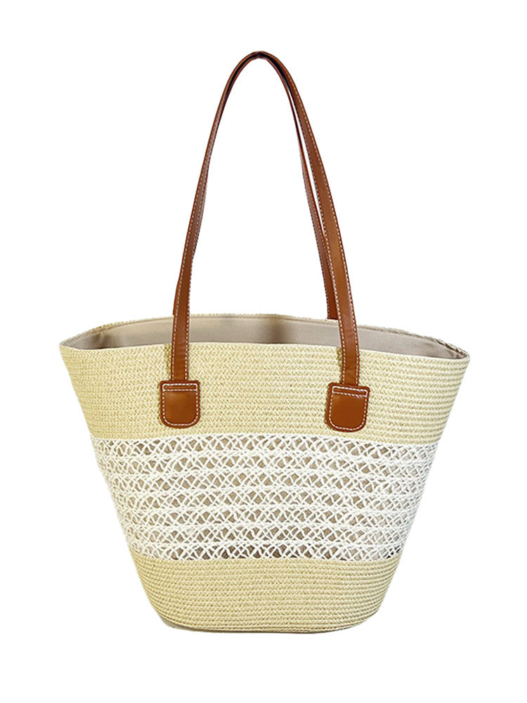 Summer Beach Travel Straw Bag Women Tote Bag