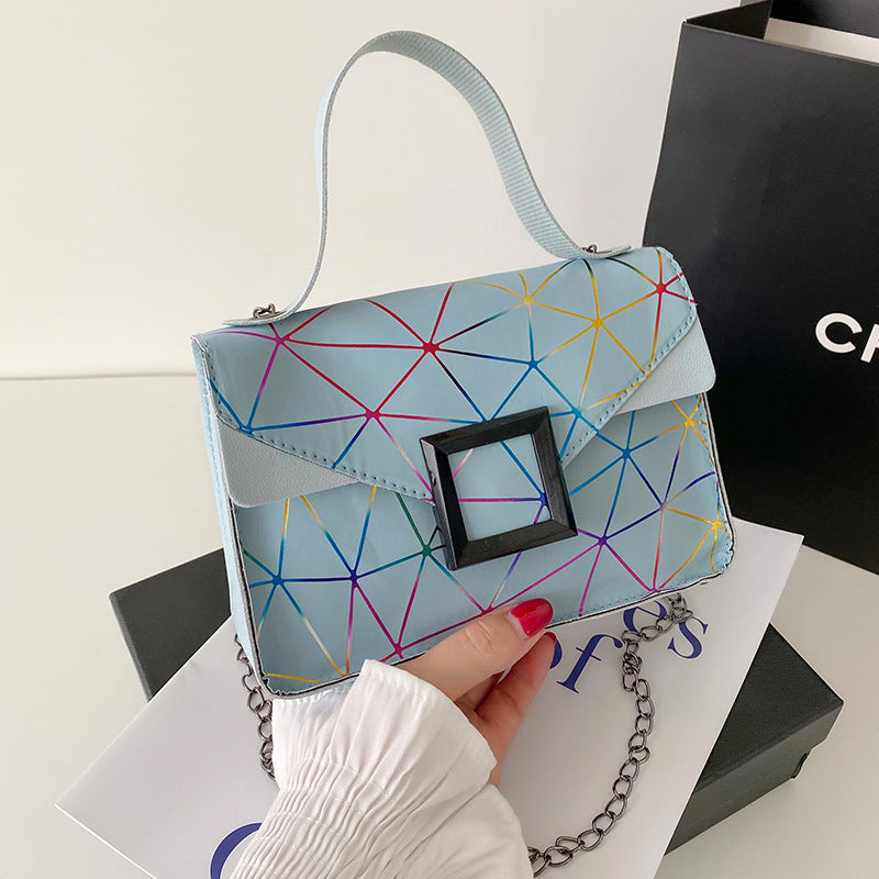 Bolso bandolera con cadena estilo retro para mujer