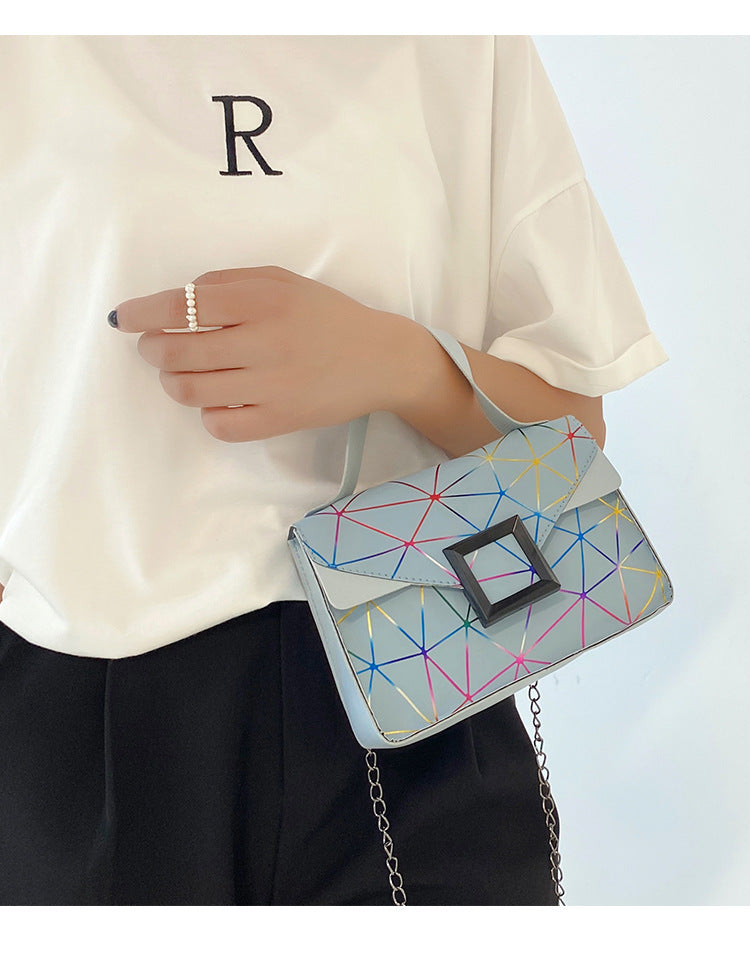 Bolso bandolera con cadena estilo retro para mujer