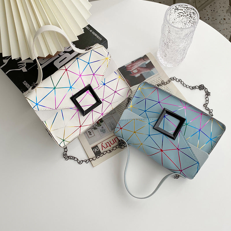 Bolso bandolera con cadena estilo retro para mujer