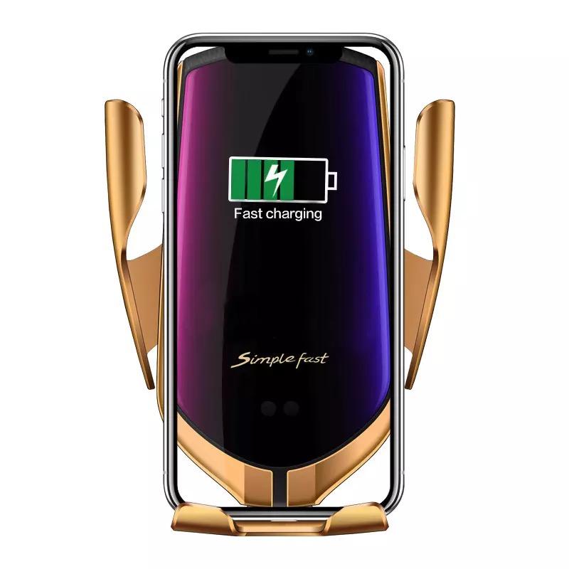 Automatic Clamping Wireless Car Charger Mount