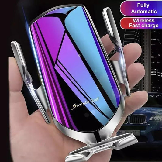 Automatic Clamping Wireless Car Charger Mount