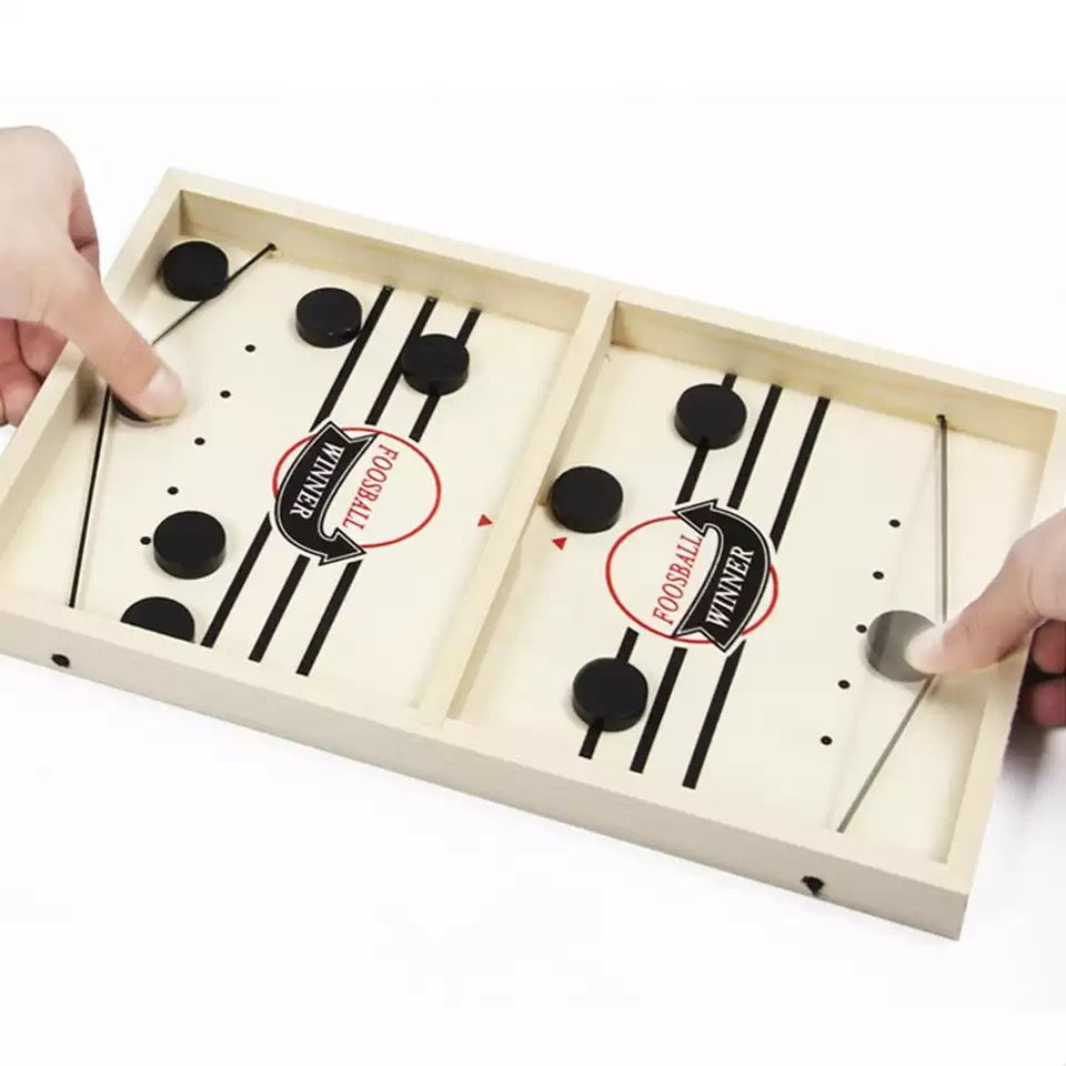 Wooden Sling Hockey Board Game
