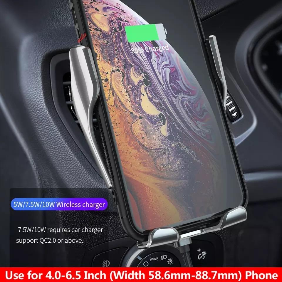 Automatic Clamping Wireless Car Charger Mount