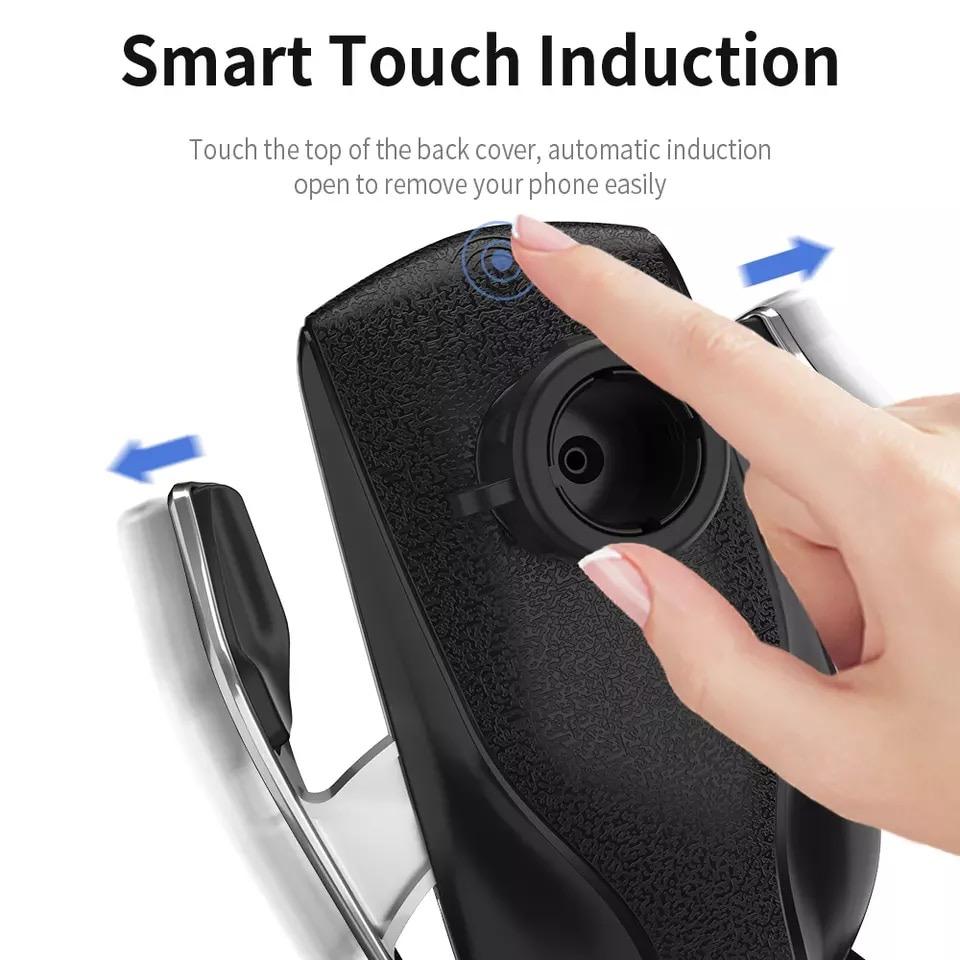 Automatic Clamping Wireless Car Charger Mount