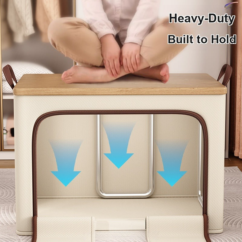 Foldable Oxford Clothes Storage Trunk
