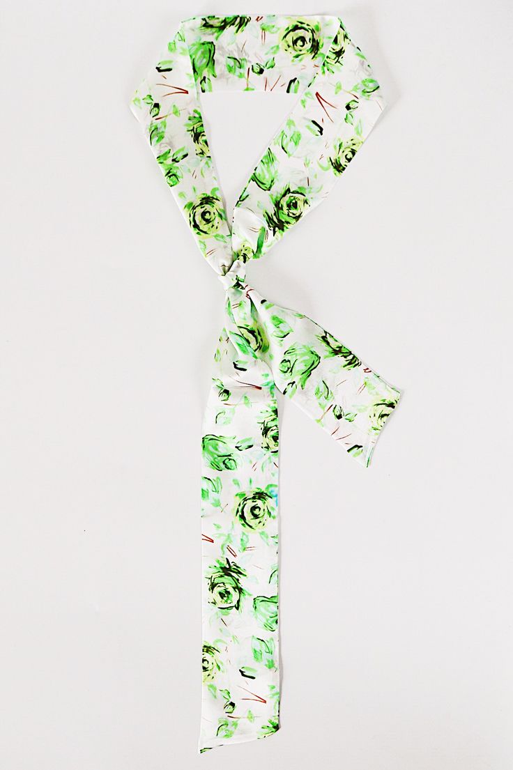Silk Skinny Scarf Twilly For Purse Bags Wholesale Bulk Silk Scarves.