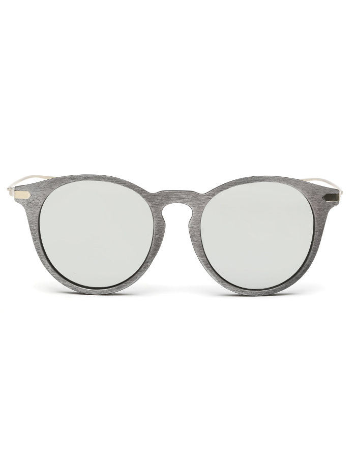 Cork Grain Sunglasses - Silver