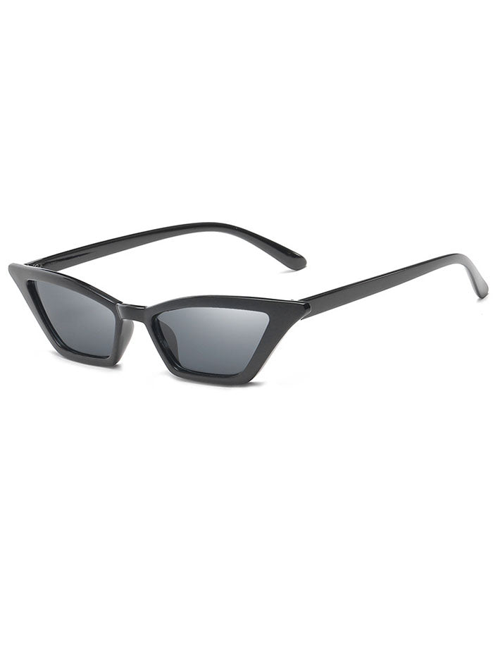 Retro 90's Thin Cat Eye Sunglasses