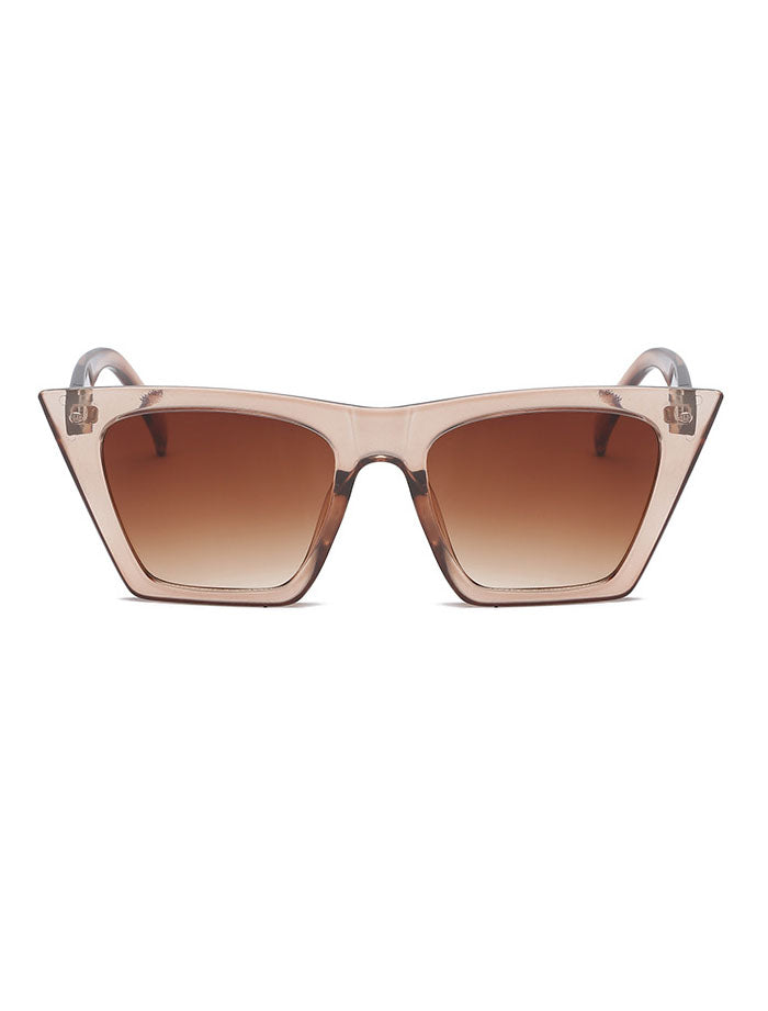 Gafas de sol cuadradas retro de gran tamaño