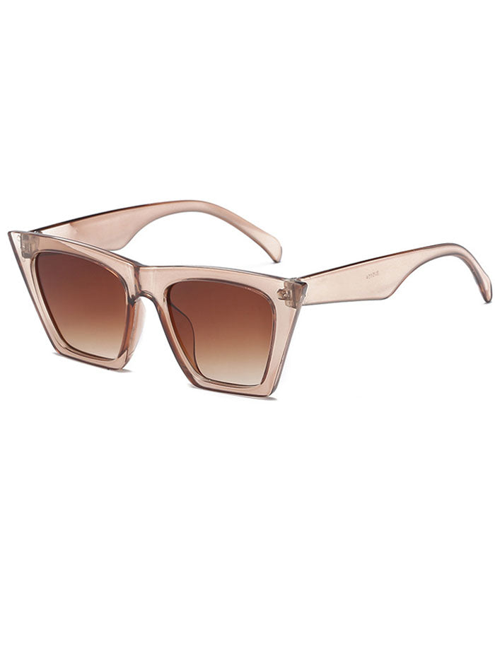 Gafas de sol cuadradas retro de gran tamaño