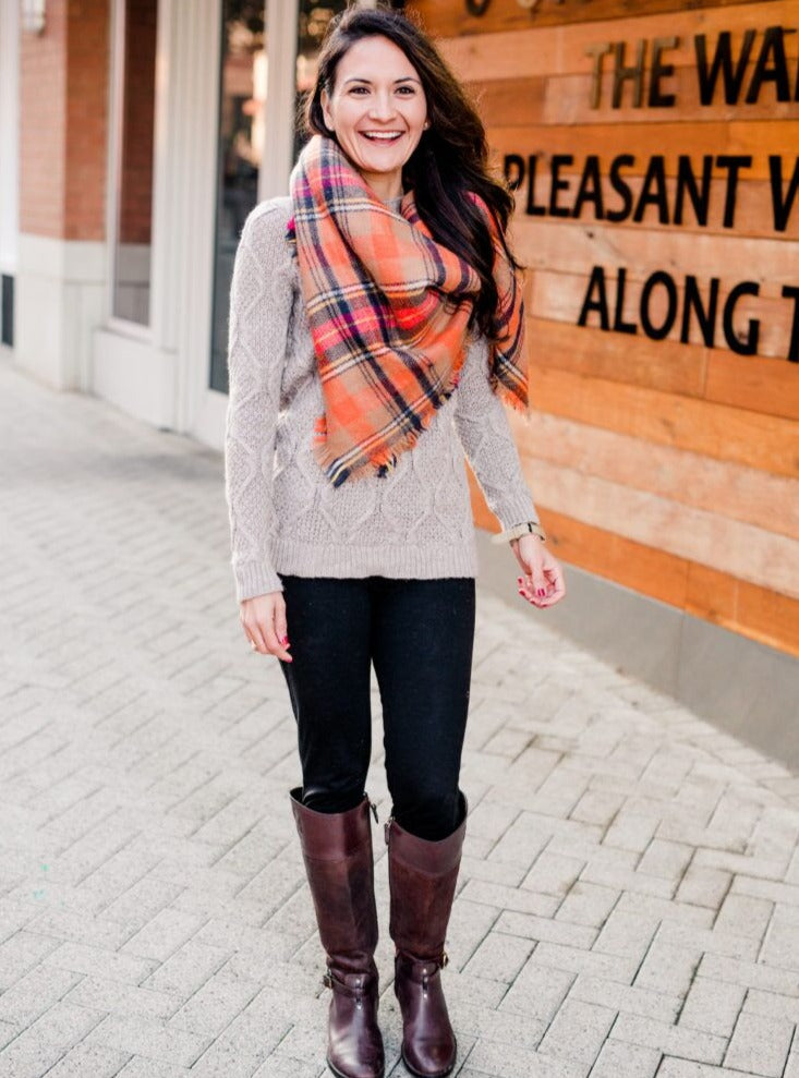 Blanket scarves