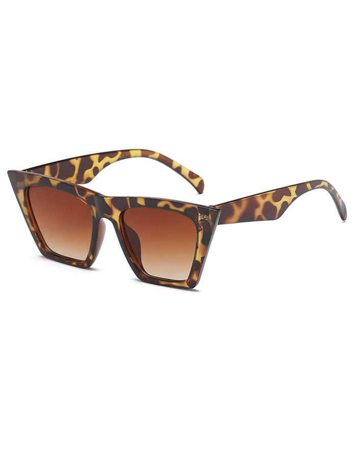 Gafas de sol cuadradas retro de gran tamaño