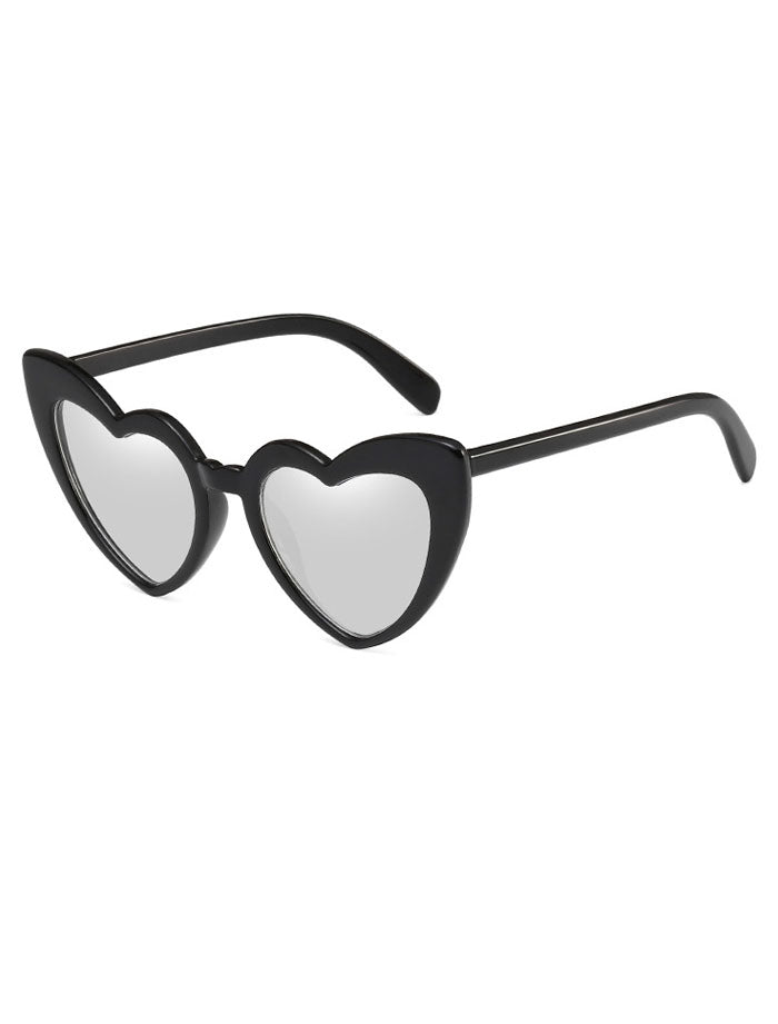 Gafas de sol novedosas con forma de corazón