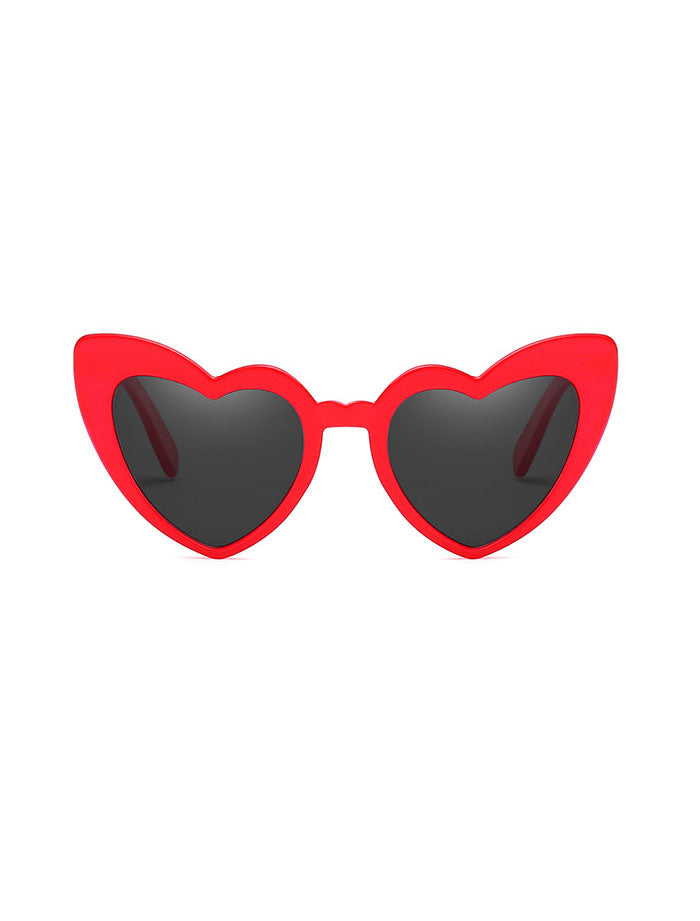 Gafas de sol novedosas con forma de corazón