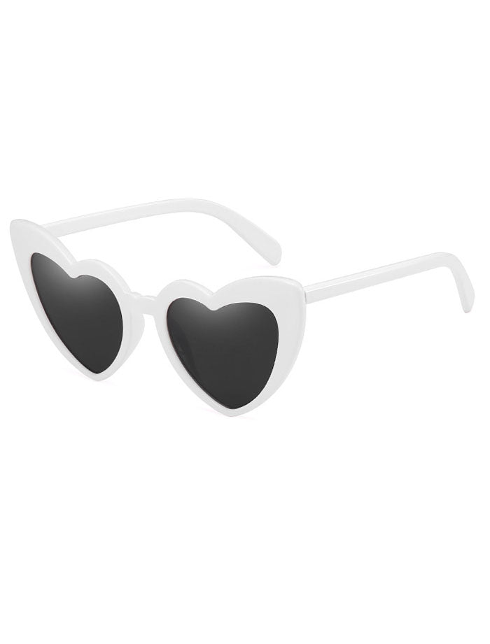 Gafas de sol novedosas con forma de corazón