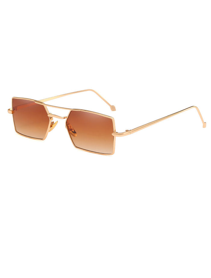 1990s Vintage Small Rectangle Sunglasses