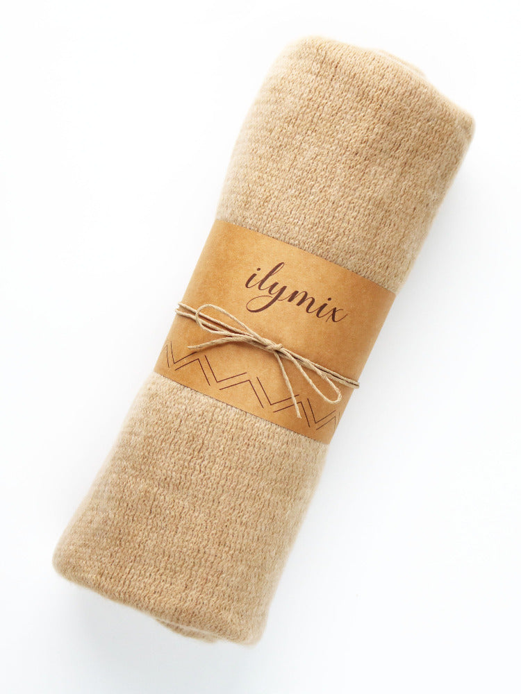 Brushed Long Fringe Scarf