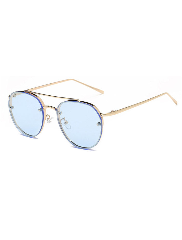 フレッシュオーシャンサングラス - ブルー