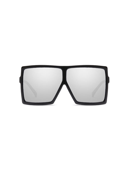 レーザーカットメタルサングラス シルバー