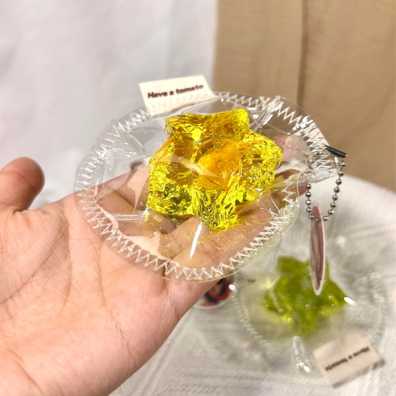 Transparent Jelly Star Taba Squishy Toys