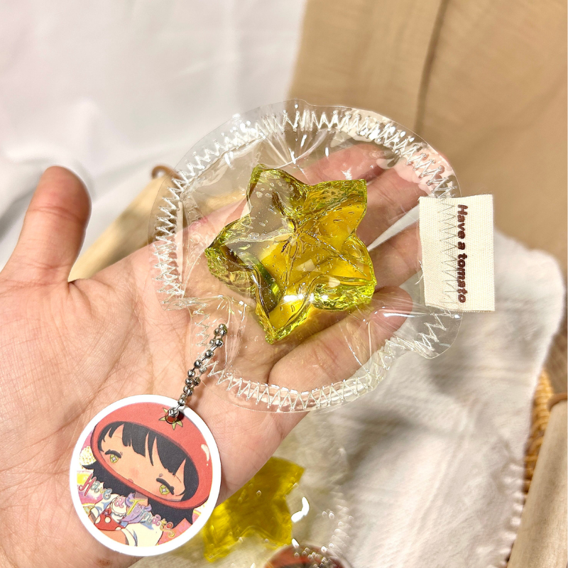 Transparent Jelly Star Taba Squishy Toys