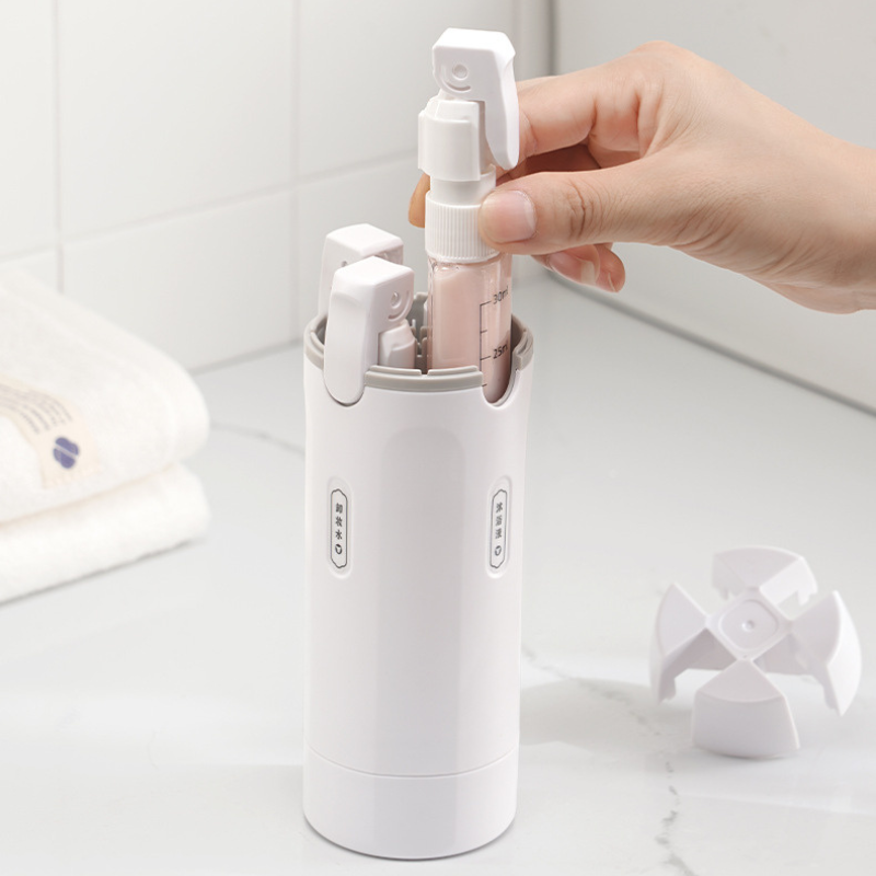 Travel Portable Shampoo Dispensing Bottle