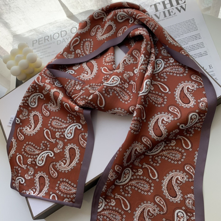 Paisley Elegance Long Scarf