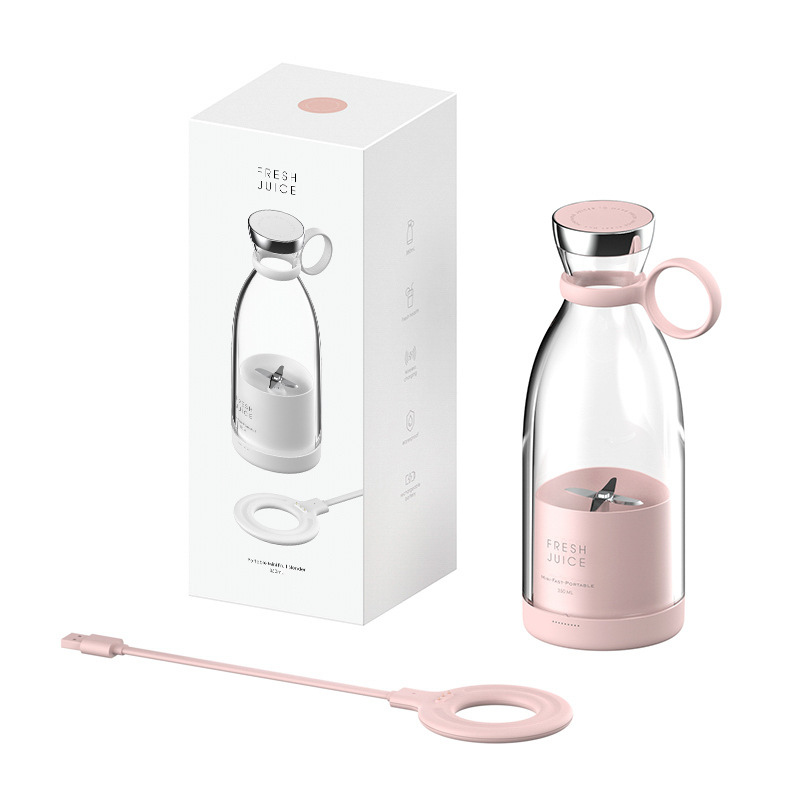 Portable Wireless Charging Blender Bottle
