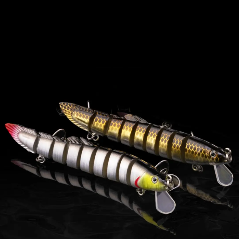 Plated Multi Segmented Loach Lure Bait