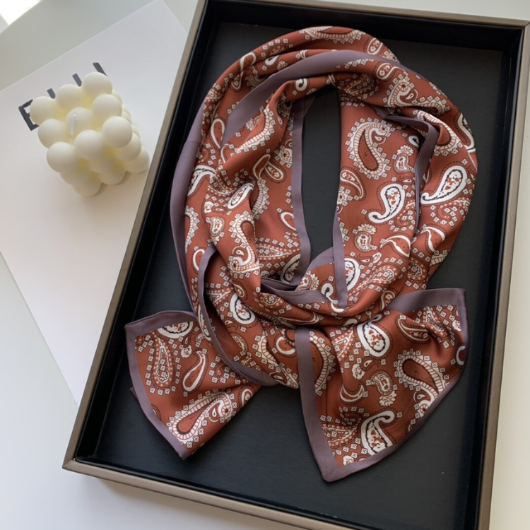 Paisley Elegance Long Scarf