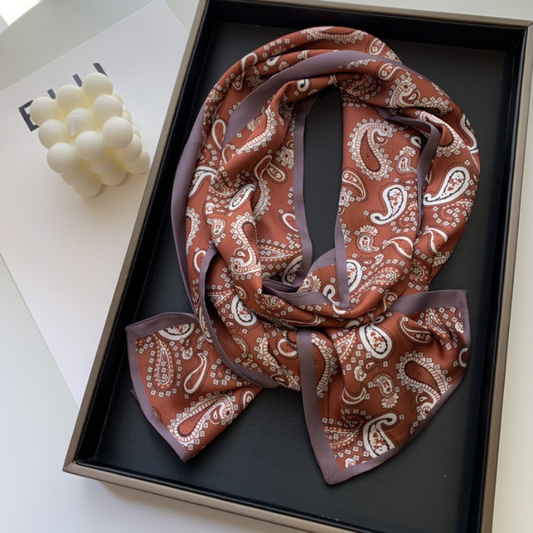 Paisley Elegance Long Scarf