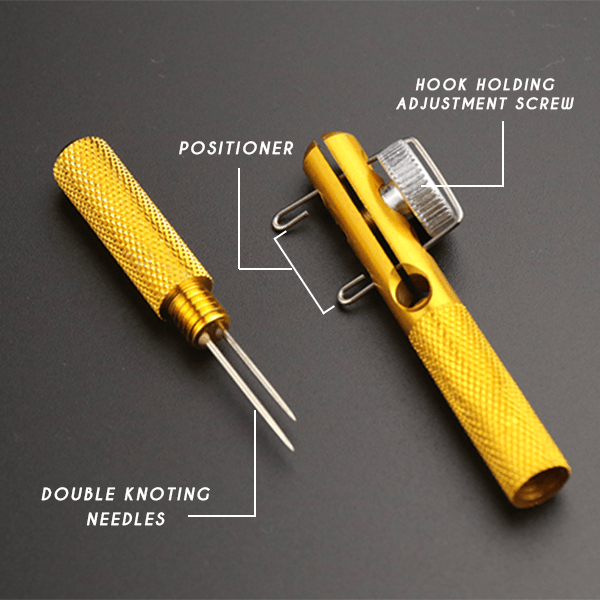 2 IN 1 Speedy Fish Knot Tying Kit – Ilymix Accessories - Speedy Knot Systems To Prevent Fumbling During Fast Tying