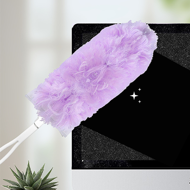 Extendable Microfiber Feather Duster Bendable Head Dust Cleaning