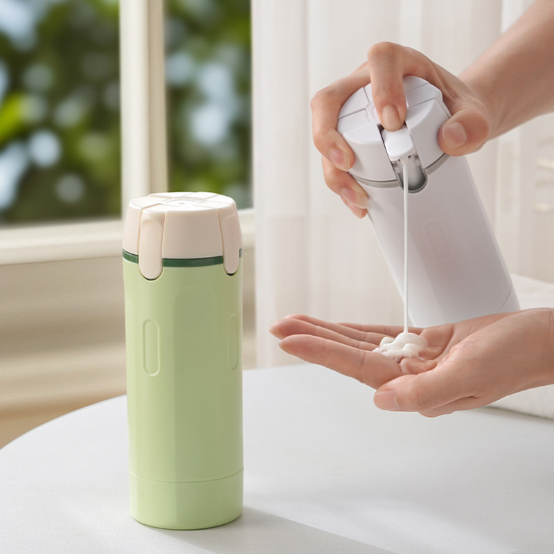 Travel Portable Shampoo Dispensing Bottle