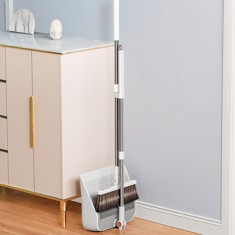 All-in-One Broom Dustpan Set