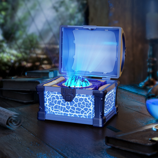 Treasure Box Projection Lamp Bluetooth Speaker White Noise Lamp