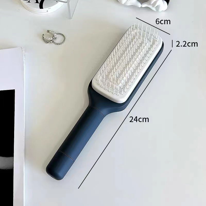 Rotating Self-Cleaning Hair Comb