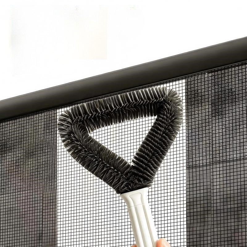 Clean Window Mesh Triangle Window Screen Cleaner Brush Easy Mesh Cleaning Tool – Ilymix ...