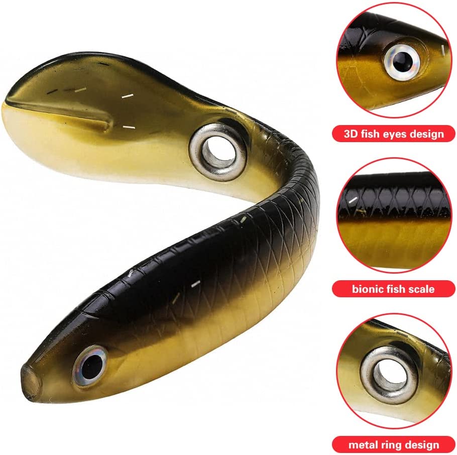 bionic fish lure Soft Bionic Fishing Lures 5PCS/Set – Ilymix Accessories