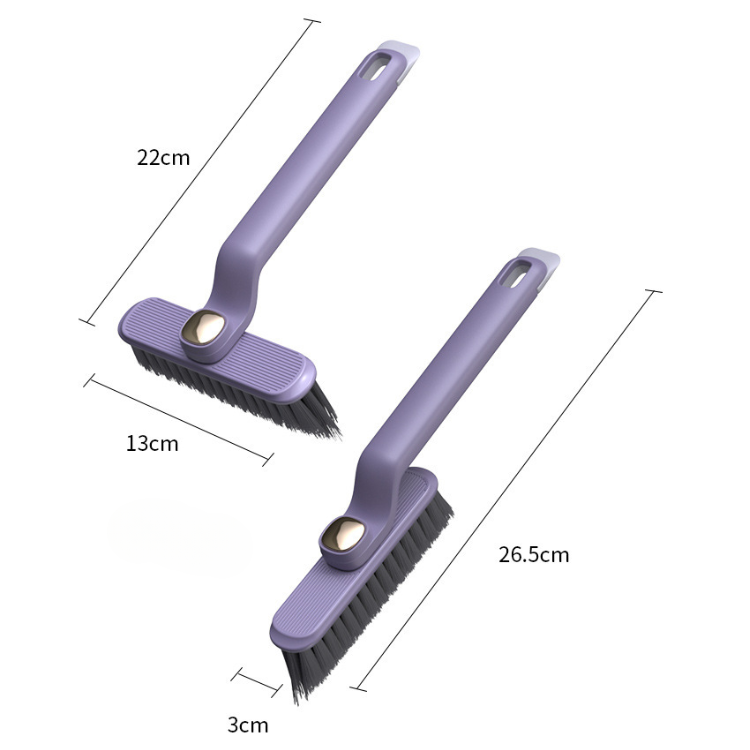 Multifunctional Rotating Cleaning Brush 2-in-1 Kitchen Bathroom Brush