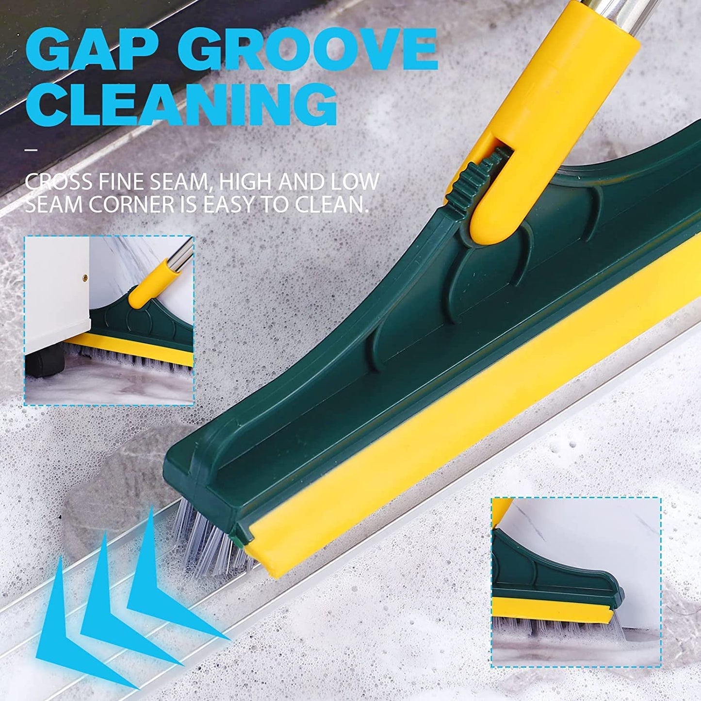 2 in 1 Floor Scrub Brush