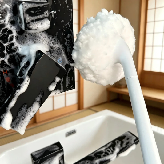 Cloud Soft Bristle Bathroom Cleaning Brush